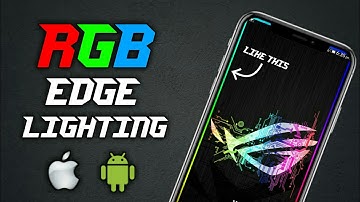 How To Enable Edge Lighting On And Phone || Android / IOS | Itx Pak Tech