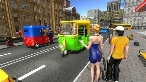 Modern Rickshaw Driving Games