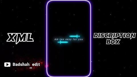 SHEILA KI JAWANI X TINKU JIYAN 💞🥀 || TRENDING XML FILE ||#Xml File by #Badshah_edit#alightmotion