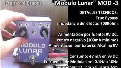 Dedalo FX "Modulo Lunar" MOD 3 - Demostracion