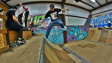 MINI RAMP SESSION AT THE LOCAL PARK
