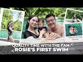 ROSIE&#39;S FIRST SWIM! + QUALITY TIME WITH THE FAM | Jessy Mendiola