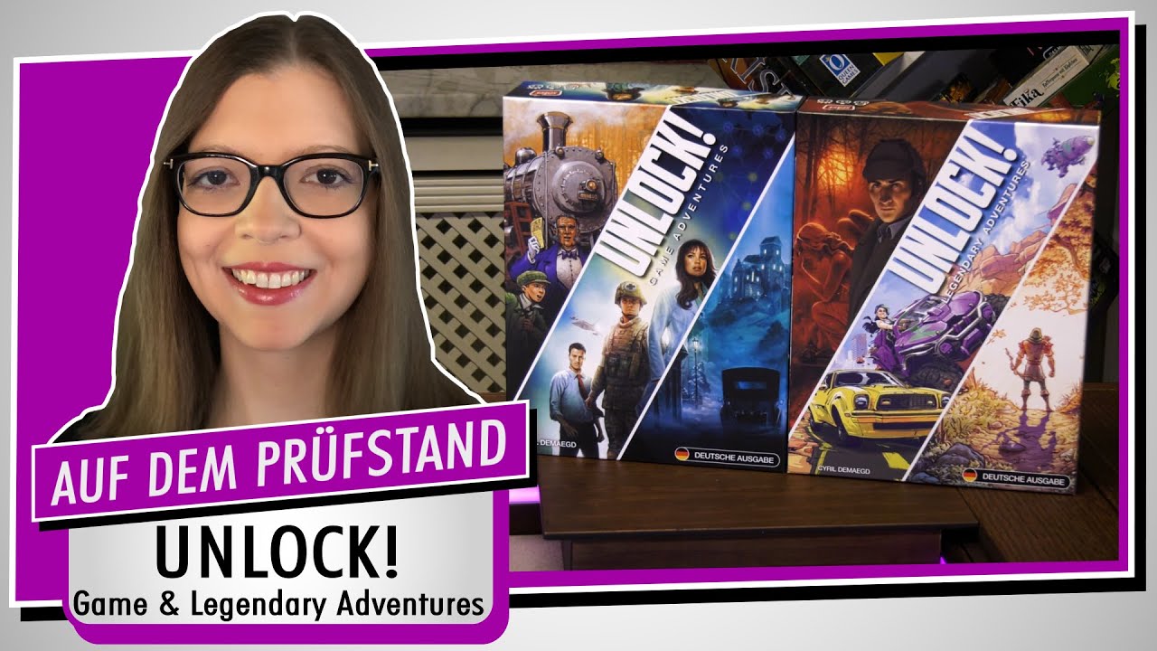 Spiel doch mal UNLOCK - GAME & LEGENDARY ADVENTURES! - Brettspiel Rezension Meinung Test #440