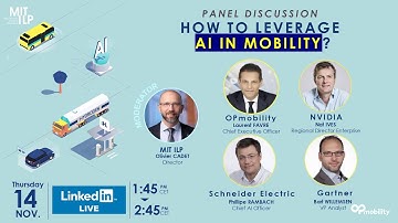 PANEL DISCUSSION - OPmobility x MIT Symposium 2024 Mobility augmented by AI