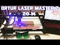 Ortur Laser Master 2 20W , Unboxing , recensione e montaggio , Incisione Laser ad Alta precisione