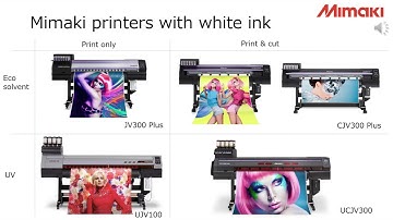 Mimaki Roll to Roll Printer Introduction For Window Flim Application【ENG】
