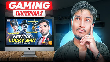 🎮 Design Thumbnails Like FAROOQ AHMAD YT Pro Tutorial with His Editor!