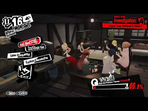 Video: Persona 5: Aprīļa Pasākumi Un Aktivitātes - Kafejnīca Leblanc, Noslēpumainā Pils, Izmeklēšanas Vergi