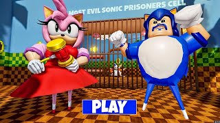 НОВОЕ ОБНОВЛЕНИЕ!!! Побег из тюрьмы Соника БАРРИ! SONIC'S PRISON RUN! #roblox