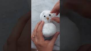 #christmas #snowman #december #festival #craft #handmade #creative #snow #snowfall #papercraft #new