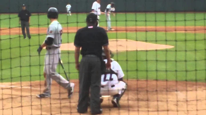 Winston-Salem LHP Max Peterson vs. Frederick 1B Co...