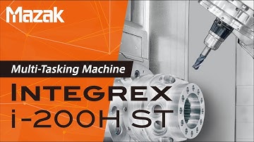 Simultaneous 5-axis control INTEGREX i-200H ST