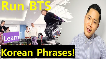 Run BTS Korean Phrases #2 (Learn Korean expressions; Study Korean with BTS)