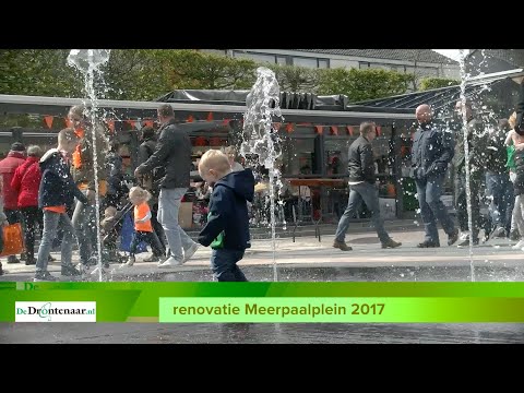 Opnieuw heel nieuw plan voor Meerpaalplein: omvormen tot badkuip voor opvang regenwater