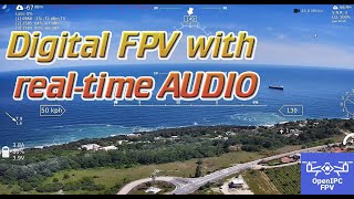 DIY FPV system with real-time audio. OpenIPC gets better.