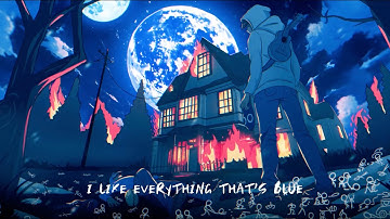 BoyWithUke - Blue (Lyric Video)