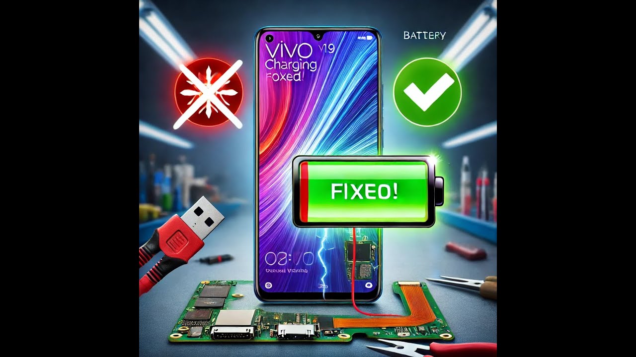 Vivo V19 Charging Problem Fixed! 🔌 | Fast Charging Repair Guide (Port ...