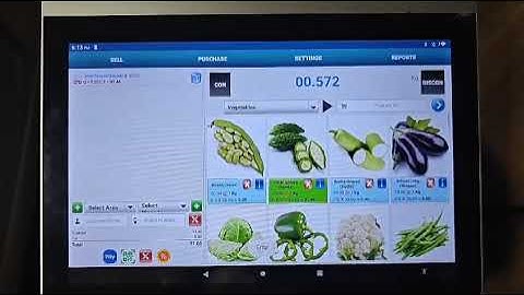 Seamless Integration of iMin FALCON 1 Android POS with Bonrix Fruit & Vegetable Billing Software