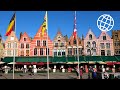Historic bruges belgium  amazing places 4k