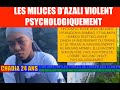 Chadia violente psychologiquement par les milices dazali