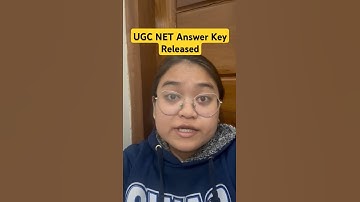 UGC NET Answer Key Out | UGCNET Dec 2024 Answer Key Released #shortsfeed #ugcnetanswerkey #shorts