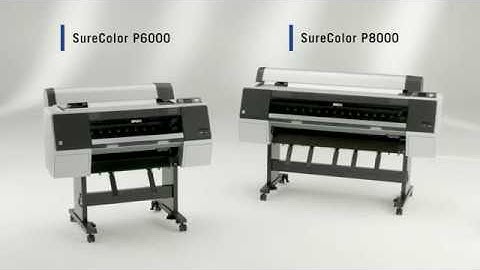 Epson SureColor SC-P6000 SC-P8000 Series