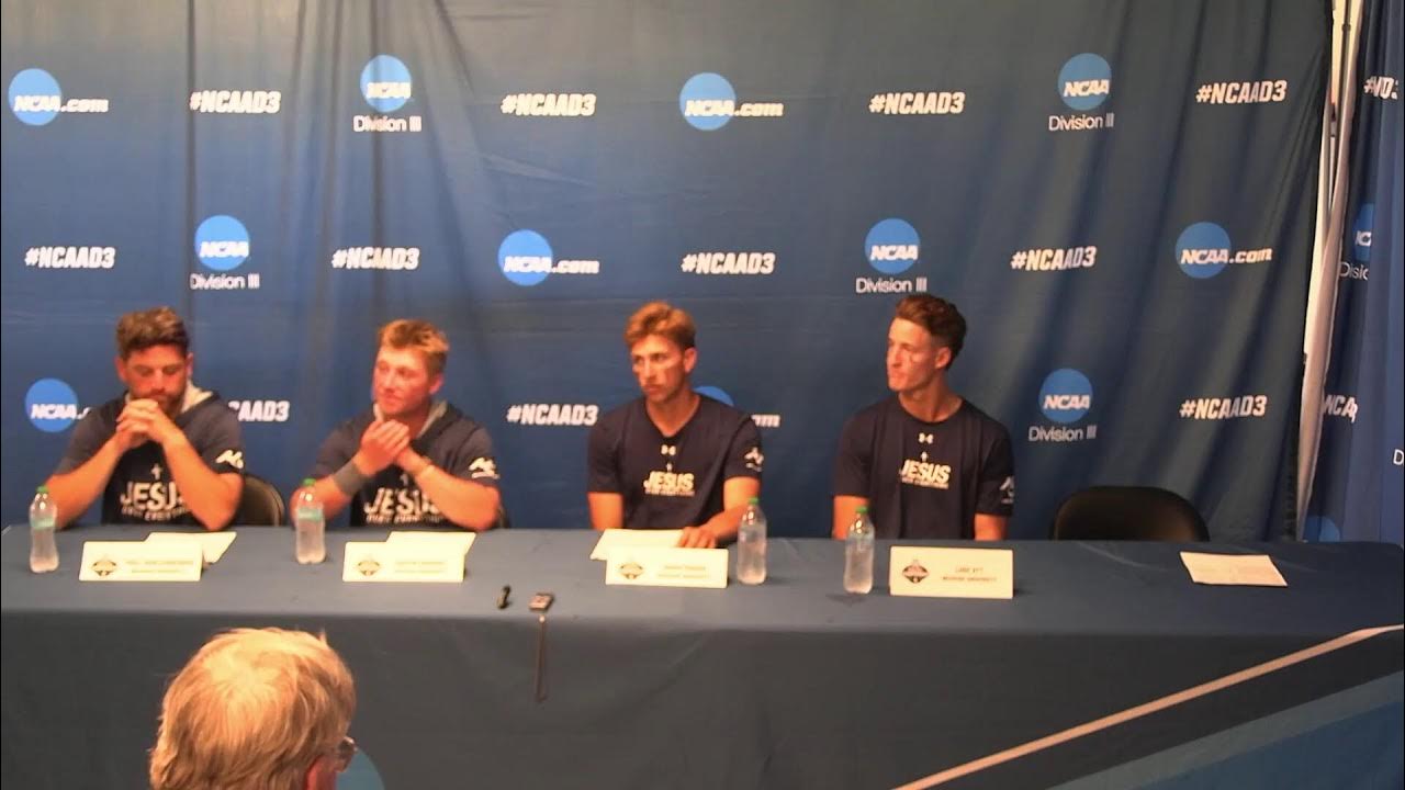 2025 NCAA D3 Baseball Tournament Championship Game 1 PostGame Press