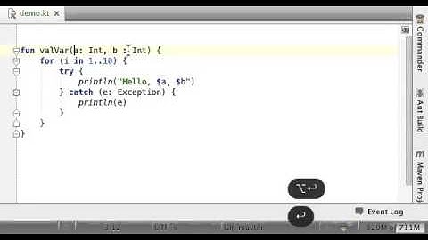 Quick Fix for "val" or "var" on parameters