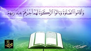 آيات الربا والدين من سورة البقرة - مصحف مصر HD الشيخ سعد الغامدي