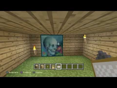 Minecraft #2 CicciolLoScienziato : COME COSTRUIRE UN PASSAGGIO SEGRETO CON UN QUADRO