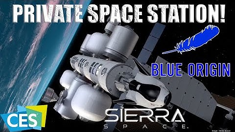 [8K] Blue Orgin - Orbital Reef Private International Space Station Replacement at CES 2022