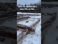 Баня из сухарника . Размер 12м на 21м , с обходной террасой по периметру . #баня #дом #shots#дом