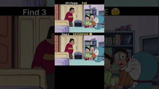 Find 3 Difference 68% people fail 🤔🧠 II #shortsvideo #shorts #trending #viral