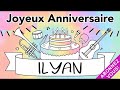 Nouveau joyeux anniversaire ilyan guitare jazz manouche ilyanne ylian yliann ylianne ilyann