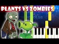 Plants Vs. Zombies Song | Piano Tutorial | Karaoke