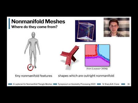 A Laplacian for Nonmanifold Triangle Meshes - SGP 2020