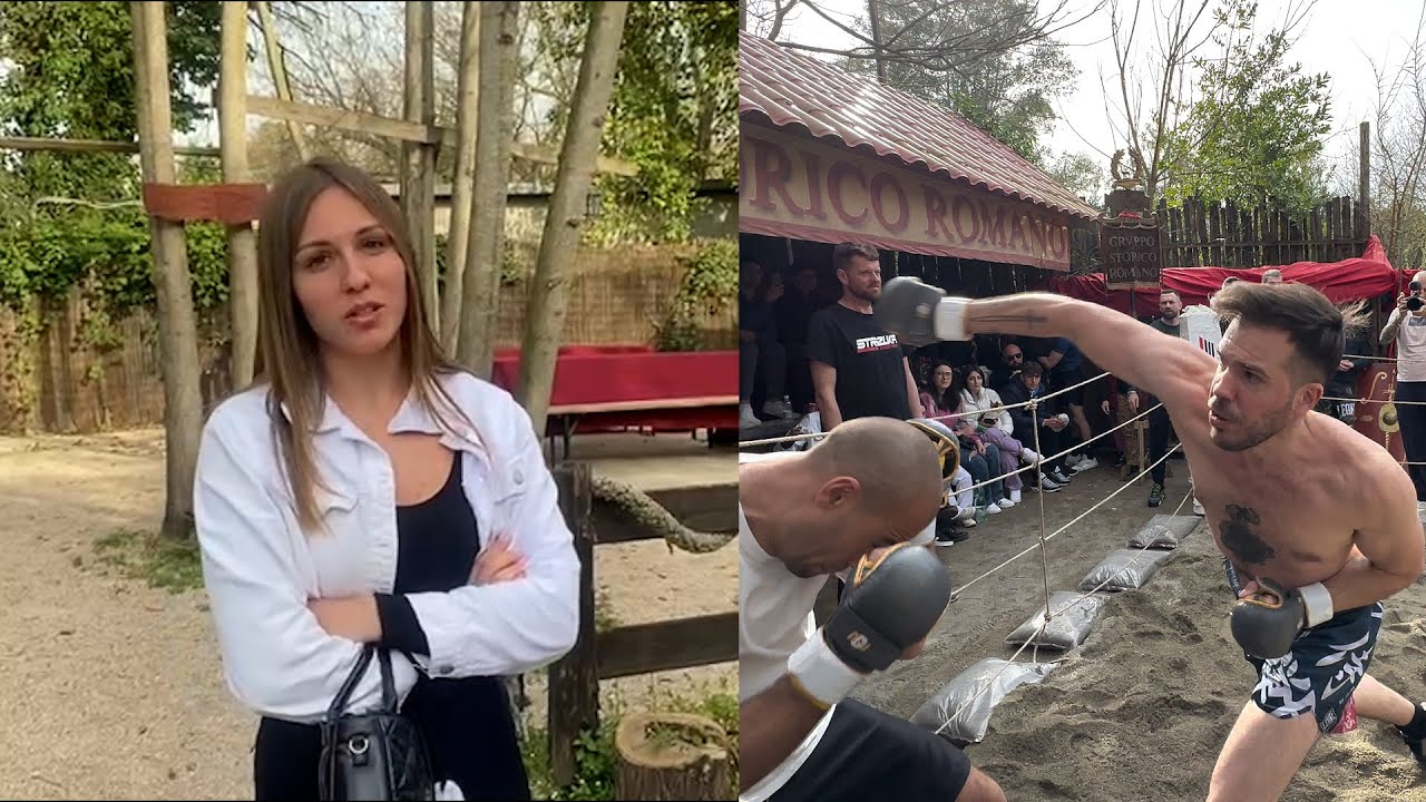 Bellezza italiana nei combattimenti da strada !! - YouTube
