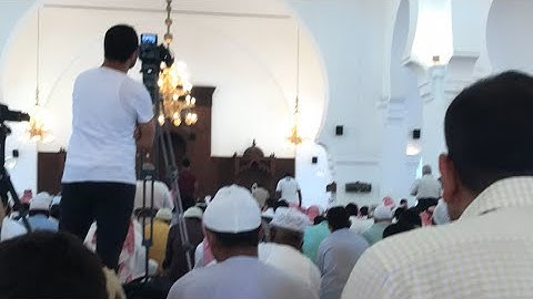 صلاة الجمعة جامع الملك خالد۔ الریاض- قارئ الشیخ خالد الجلیل