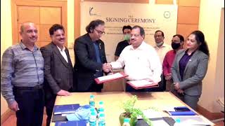 WFR sign MoU with health ministry PS “ HLFPT” on 23rd June 2021 for Graphene water filter  program.