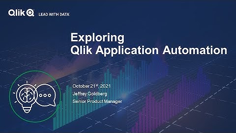 STT - Exploring Qlik Application Automation