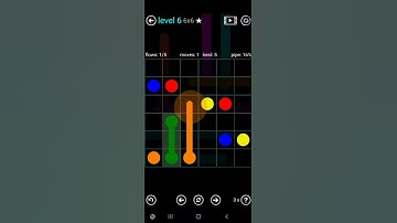 How To Solve Flow Free Interval Pack Level 6 6x6 Board Walk Through Solution Walkthrough