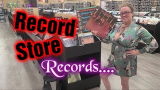 Record Store Vinyl Records with Family - New & Used