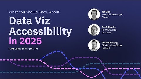 What You Should Know About Data Viz Accessibility in 2025?