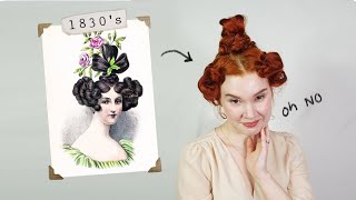 Attempting 100 Years of Victorian Hair!