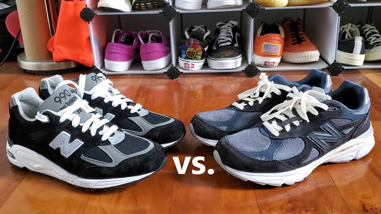 New Balance Made In USA 990v2 vs. 990v3 Comparison, Sizing, Comfort ...