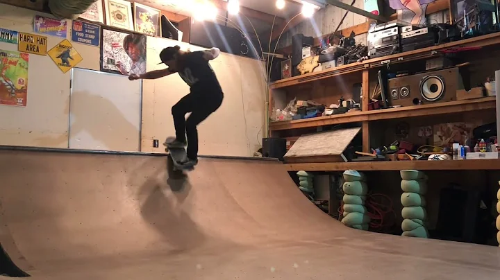 Thomas Morrell 125 mini ramp tricks