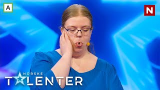 Silje Har Kanskje Det Mest Unike Talentet? Auditions Norske Talenter