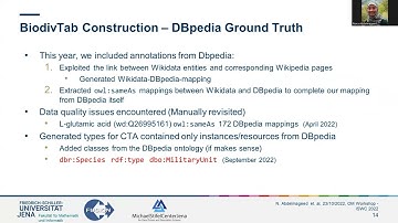 BiodivTab: Semantic Table Annotation Benchmark Construction, Analysis, and New Additions