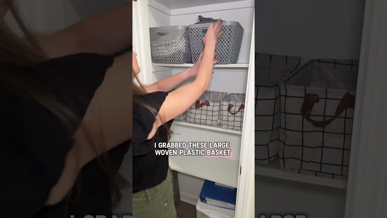 Viral Dollar Tree LINEN CLOSET Organization Hacks Dollartree Diy Home
