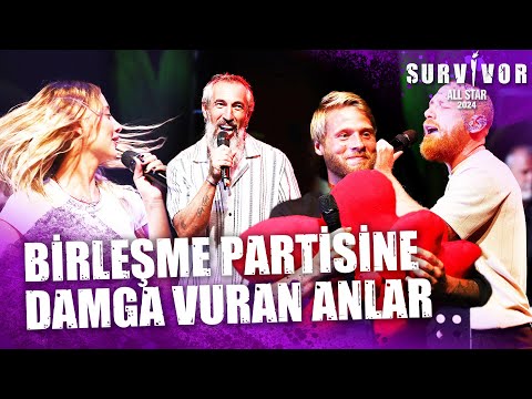 Birleşme Partisinin En Çarpıcı Anları | Survivor All Star 2024 96. Bölüm @SurvivorTurkiye